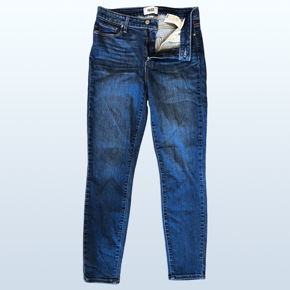 ⚜️Designer: PAIGE Hoxton Ankle Skinny Highrise Jeans, Women’s Size 25 - Picture 2 of 11